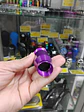 Pomo Perilla de cambio universal metalico 8.5cm morado, lila 💜 - Miniatura 7