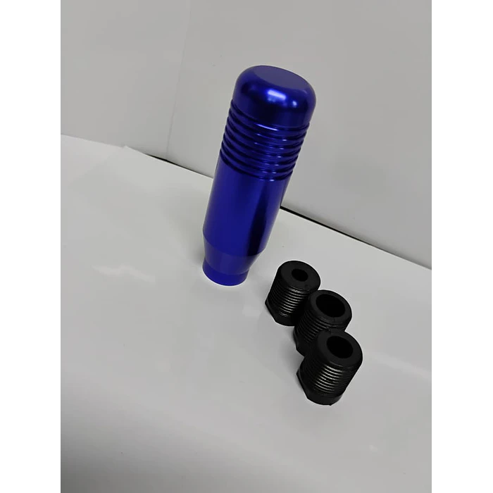 Pomo Perilla cambio metálico universal 8.5cm Azul 1