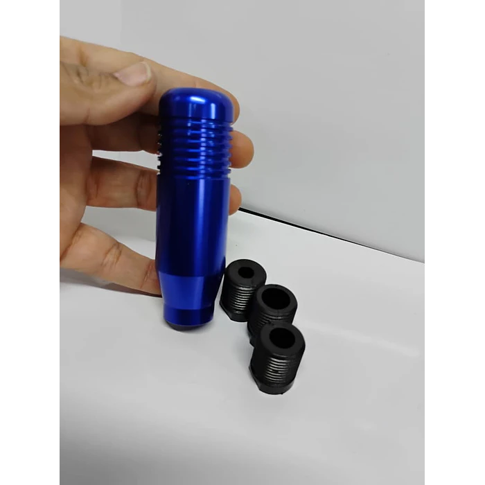 Pomo Perilla cambio metálico universal 8.5cm Azul 3