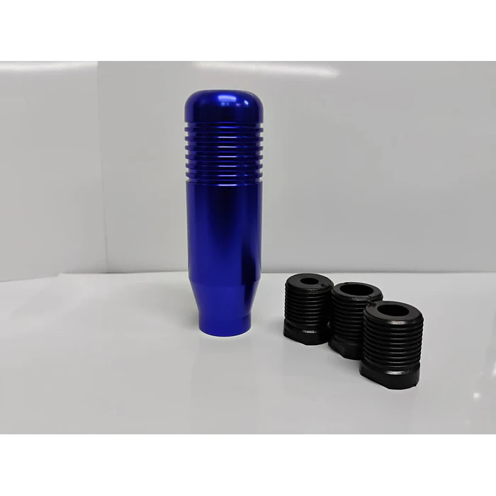 Pomo Perilla cambio metálico universal 8.5cm Azul 8