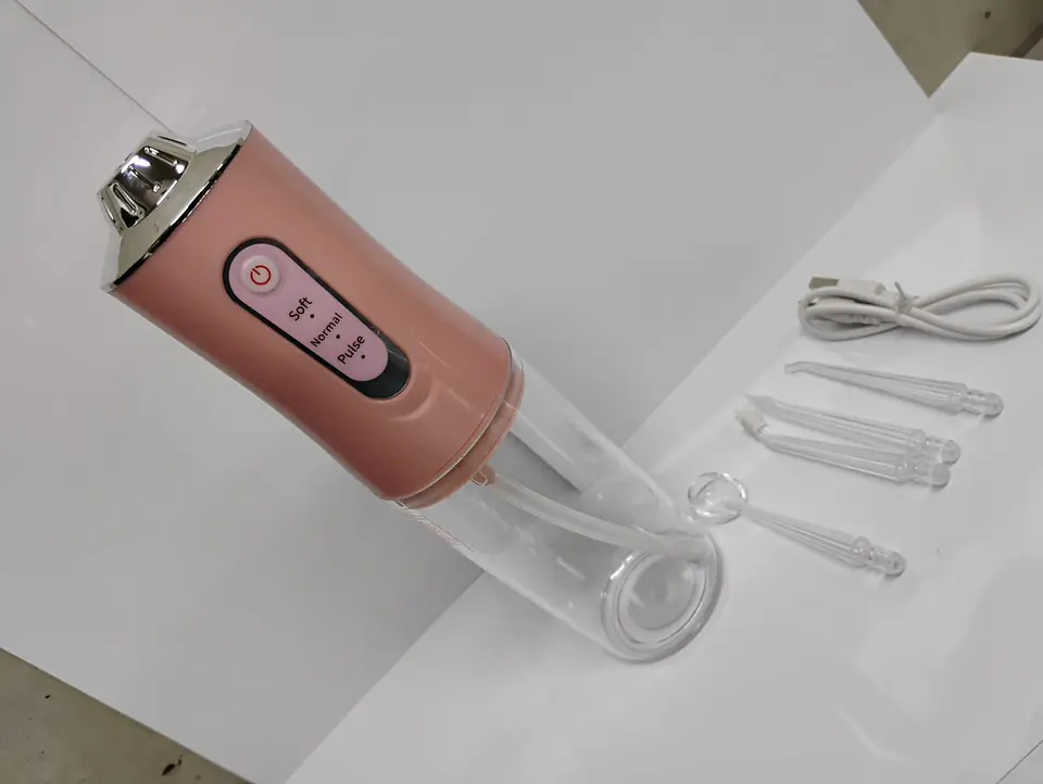 Irrigador Dental Bucal, limpieza de dientes, hilo ultrasonico waterpik oral portatil 7