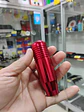 Pomo Perilla de cambio universal metalico 8.5cm Rojo ❤️  - Miniatura 2