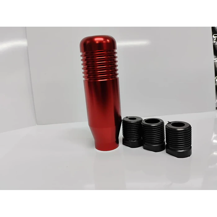 Pomo Perilla cambio metálico universal 8.5cm Rojo 5