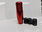 Pomo Perilla de cambio universal metalico 8.5cm Rojo ❤️  - Miniatura 5