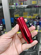Pomo Perilla de cambio universal metalico 8.5cm Rojo ❤️  - Miniatura 8