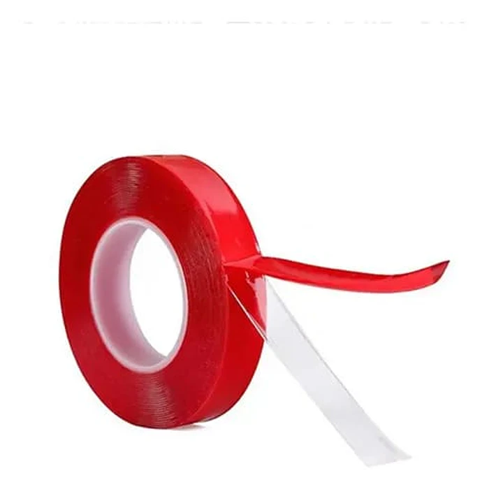 Cinta adhesiva doble cara transparente de 3mtrs de largo Por 1.5mm de ancho  4