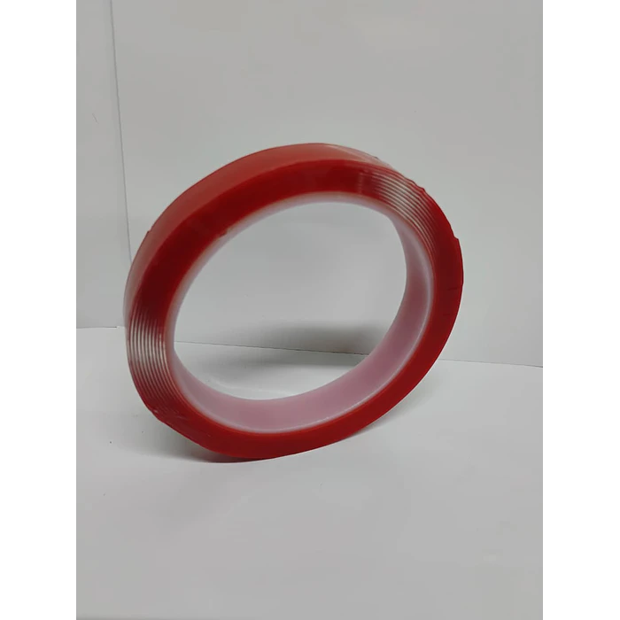 Cinta adhesiva doble cara transparente de 3mtrs de largo Por 1.5mm de ancho  10