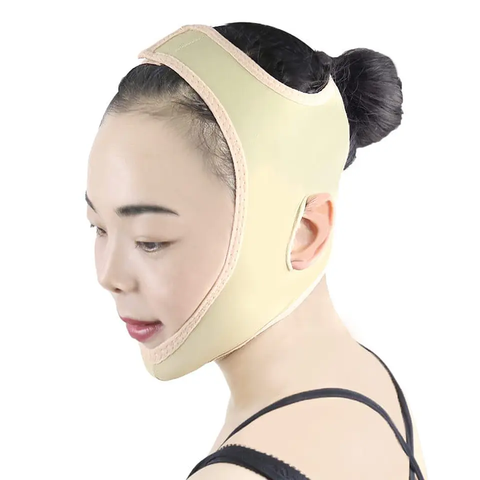 Mentonera Vendaje adelgazante Facial para adelgazar y dar forma al 7
