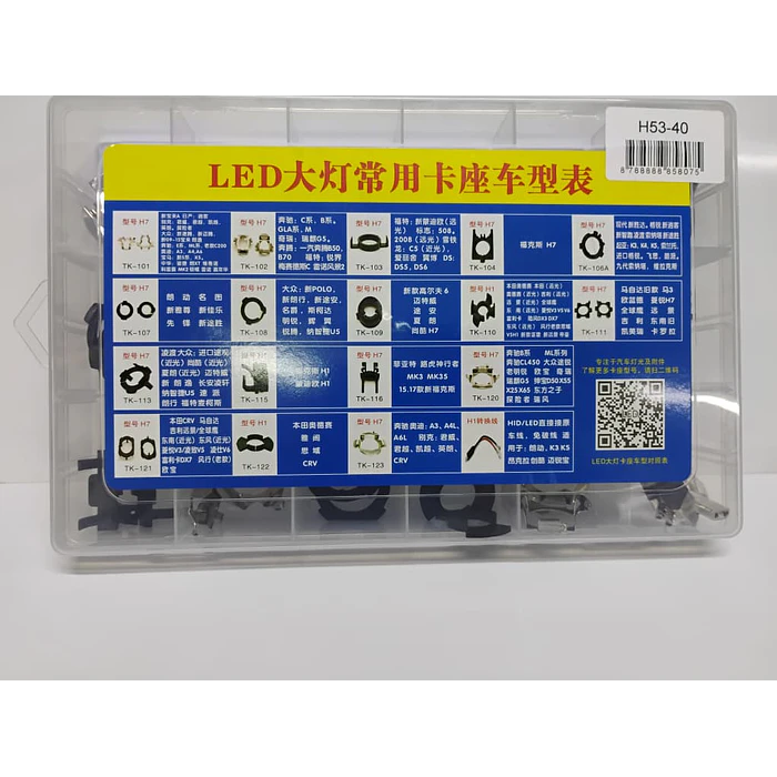 Set Adaptador De Ampolletas Led Para Autos 4
