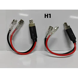 Par Adaptador De Ampolletas Led Para Autos H1