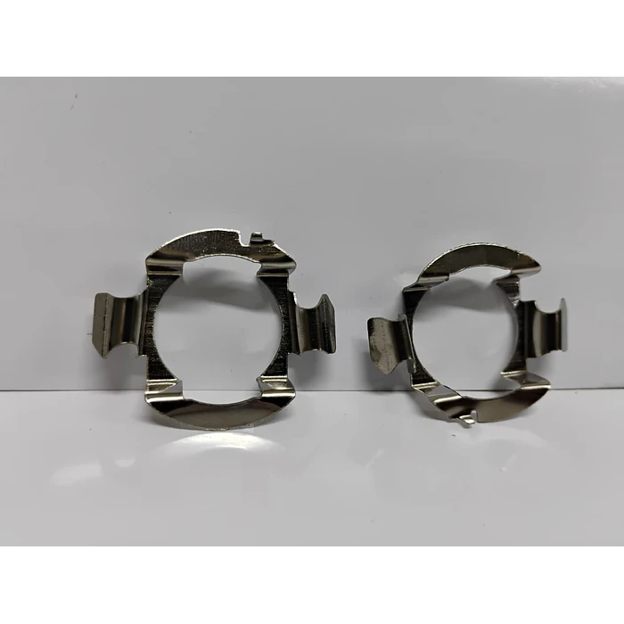 Par Adaptador De Ampolletas Led Para Autos H7 3