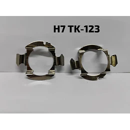 Par Adaptador De Ampolletas Led Para Autos H7