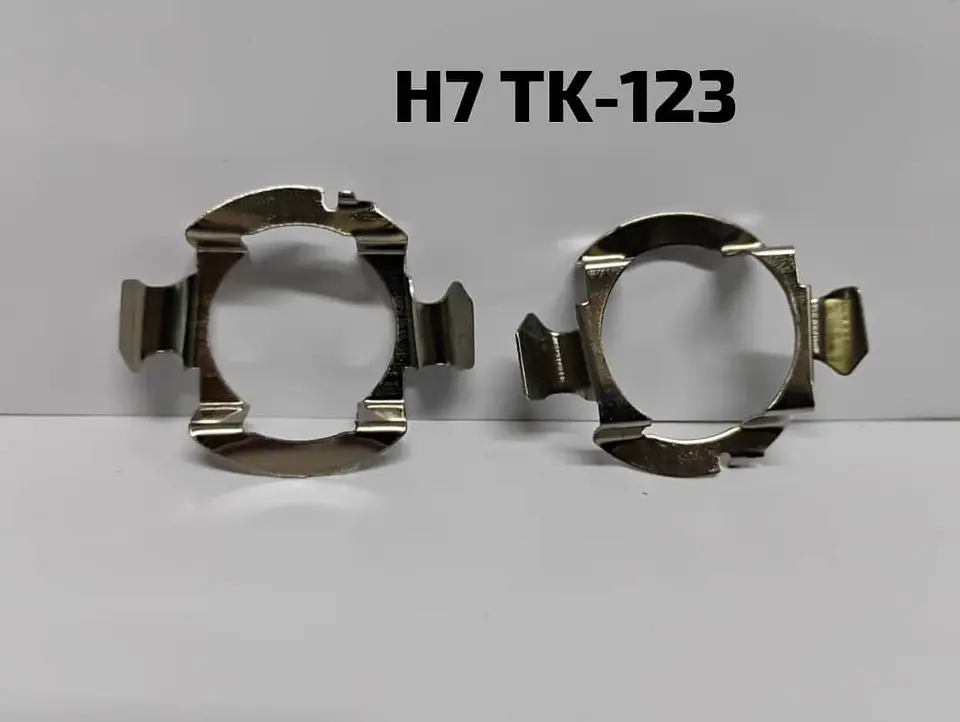 Par Adaptador De Ampolletas Led Para Autos H7 1