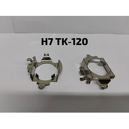 Par Adaptador De Ampolletas Led Para Autos H7