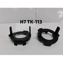 Par Adaptador De Ampolletas Led Para Autos H7