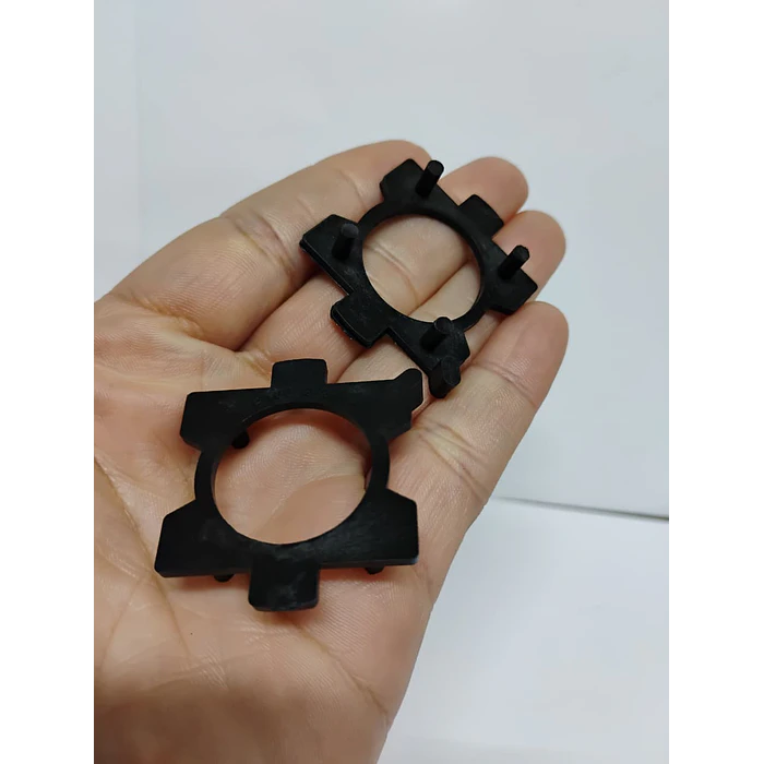 Par Adaptador De Ampolletas Led Para Autos H7 4