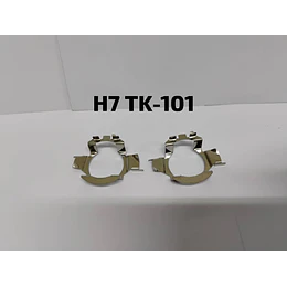 Par Adaptador De Ampolletas Led Para Autos H7 