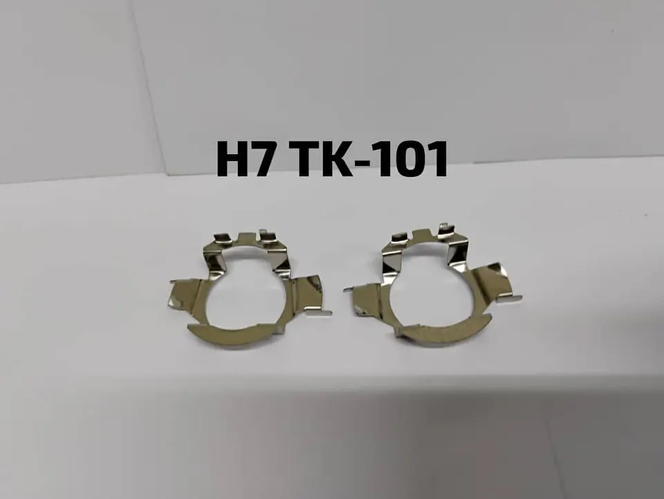 Par Adaptador De Ampolletas Led Para Autos H7  1