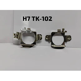 Par Adaptador De Ampolletas Led Para Autos H7