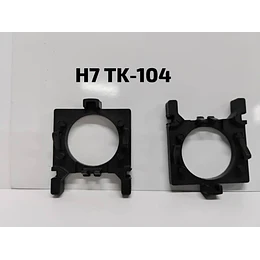 Par Adaptador De Ampolletas Led Para Autos H7 