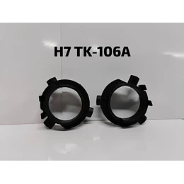 Par Adaptador De Ampolletas Led Para Autos H7