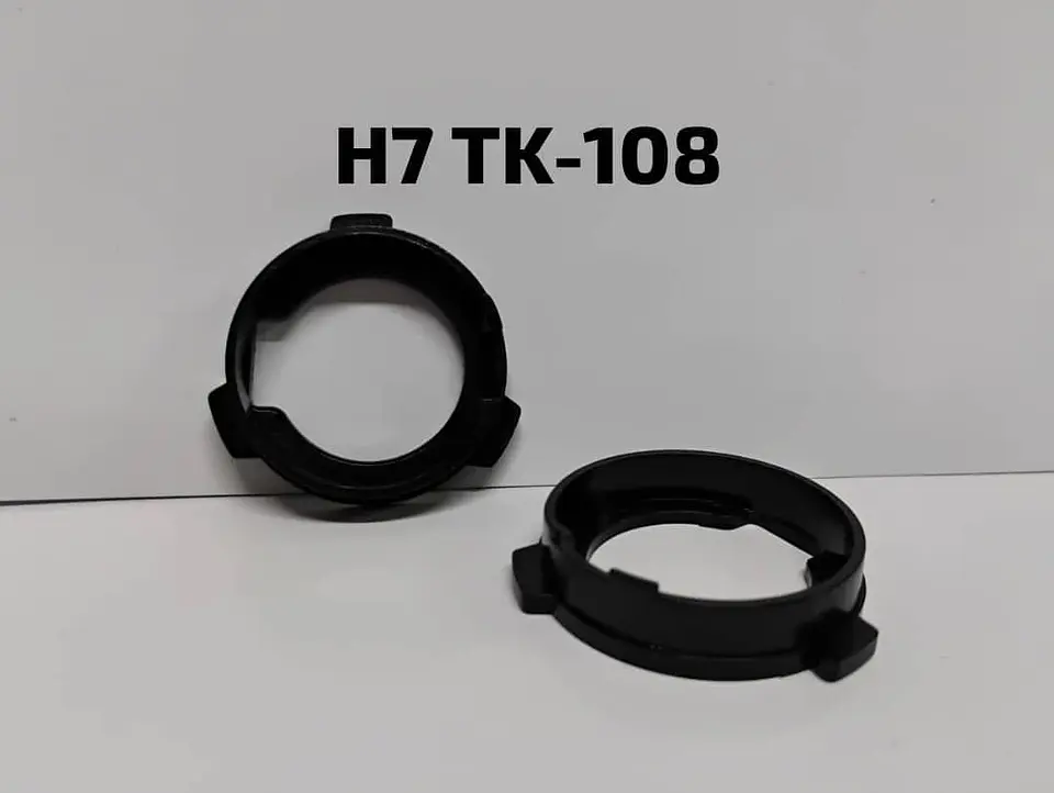 Par Adaptador De Ampolletas Led Para Autos H7 1