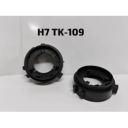 Par Adaptador De Ampolletas Led Para Autos H7