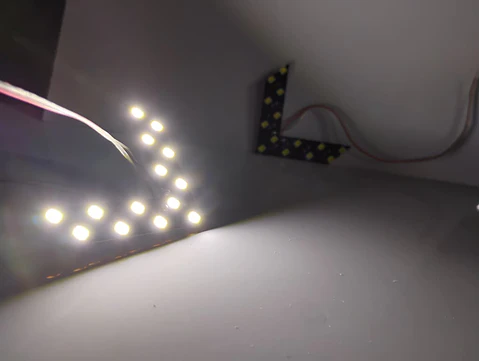Luz Led Flecha Para Espejo Retrovisor 12V 14 SMD Universal