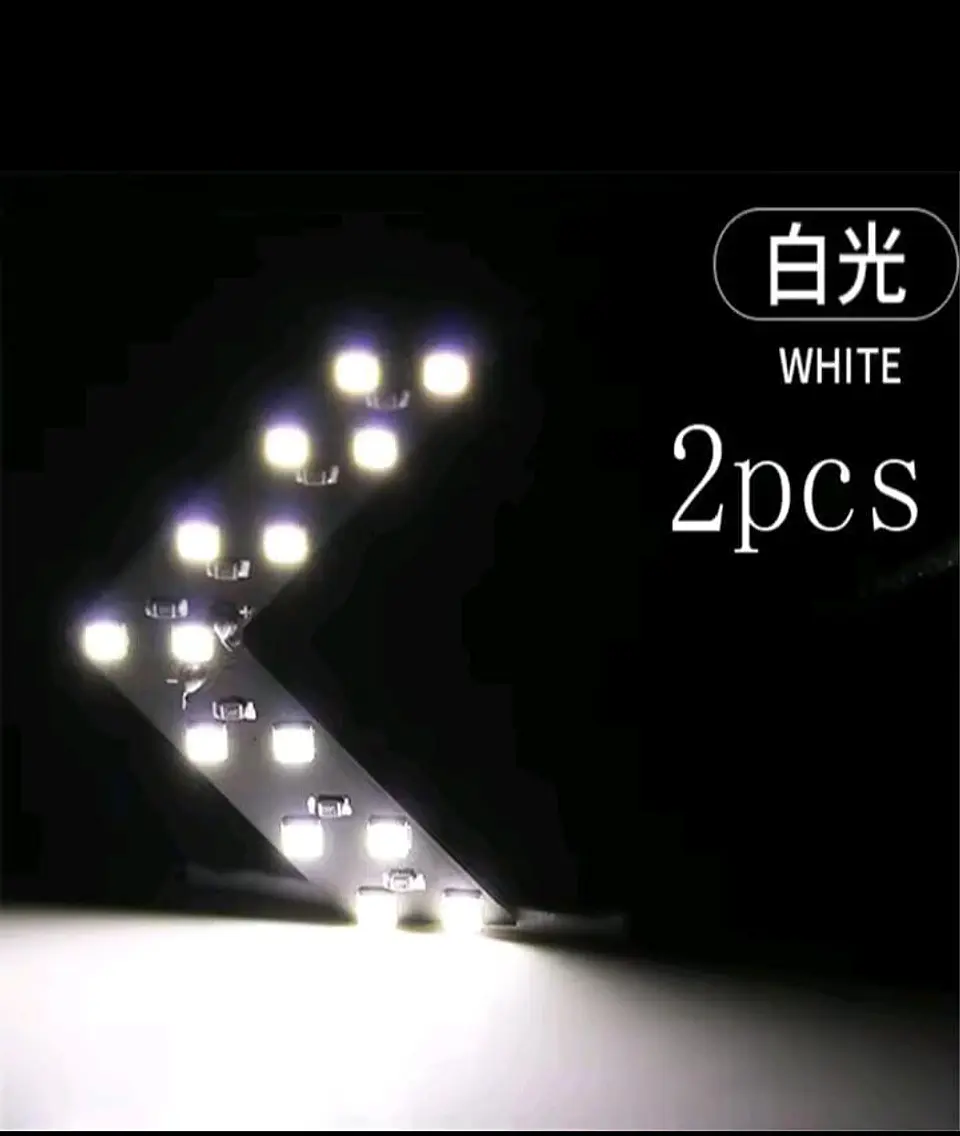 Luz Led Flecha Para Espejo Retrovisor 12V 14 SMD Universal 7