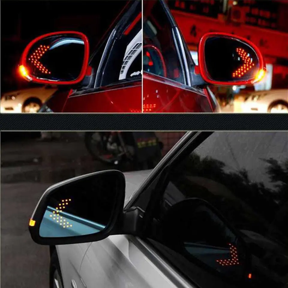 Luz Led Flecha Para Espejo Retrovisor 12V 14 smd universal 3