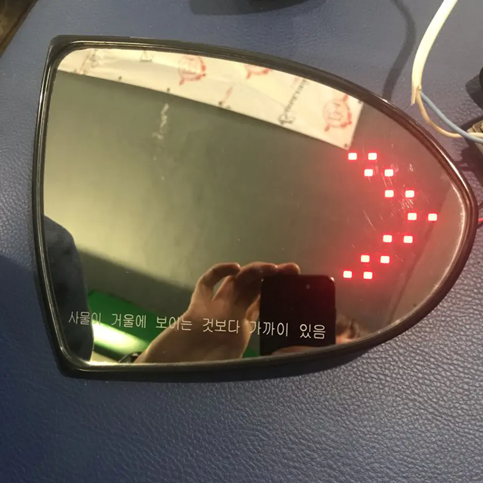 Luz Led Flecha Para Espejo Retrovisor 12V 14 smd universal 4