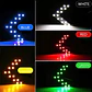 Luz Led Flecha Para Espejo Retrovisor 12V 14 SMD Universal - thumbnail 2