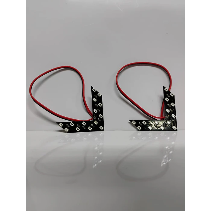 Luz Led Flecha Para Espejo Retrovisor 12V 14 SMD Universal 5