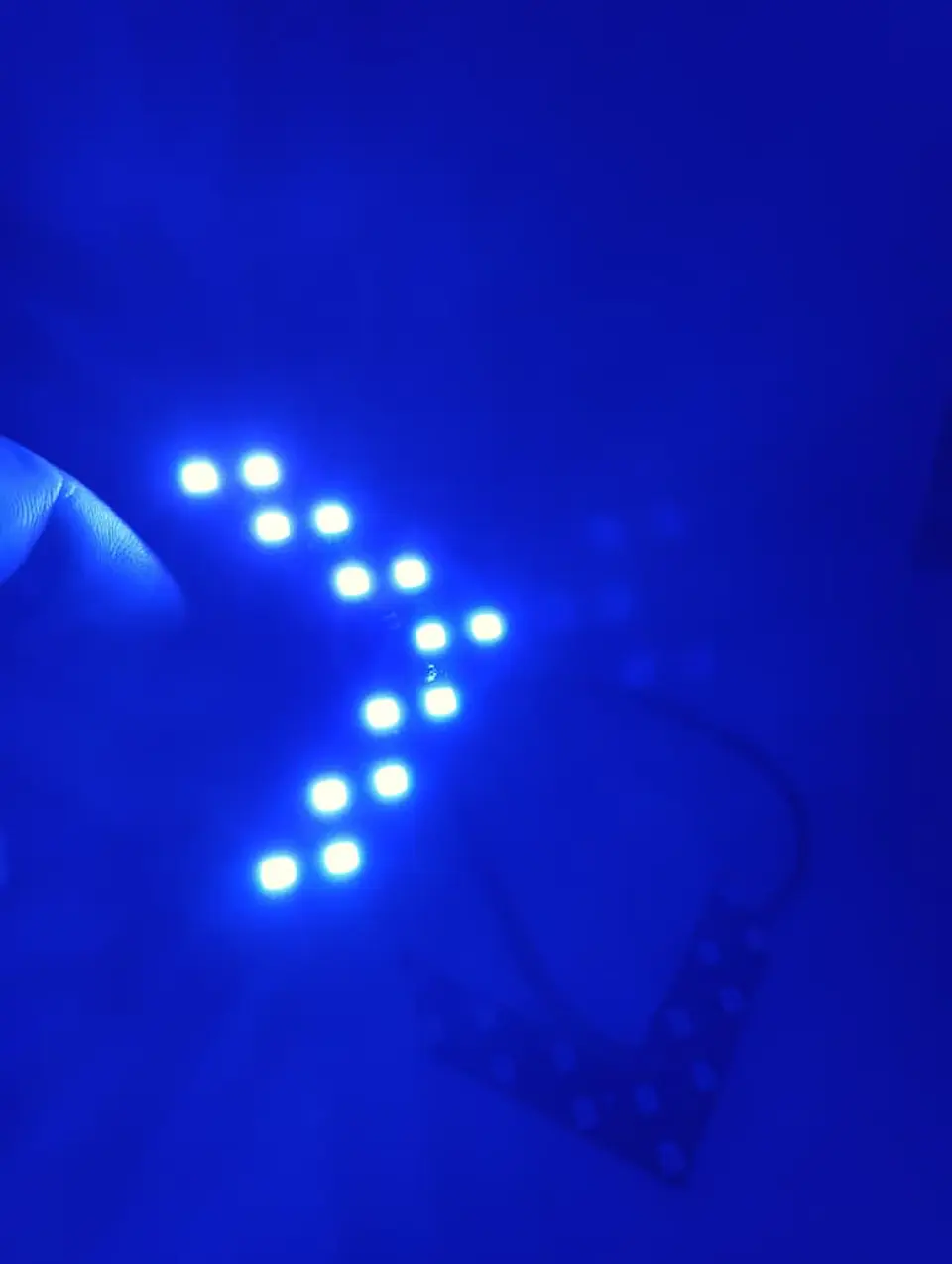 Luz Led Flecha Para Espejo Retrovisor 12V 14 SMD Universal 1