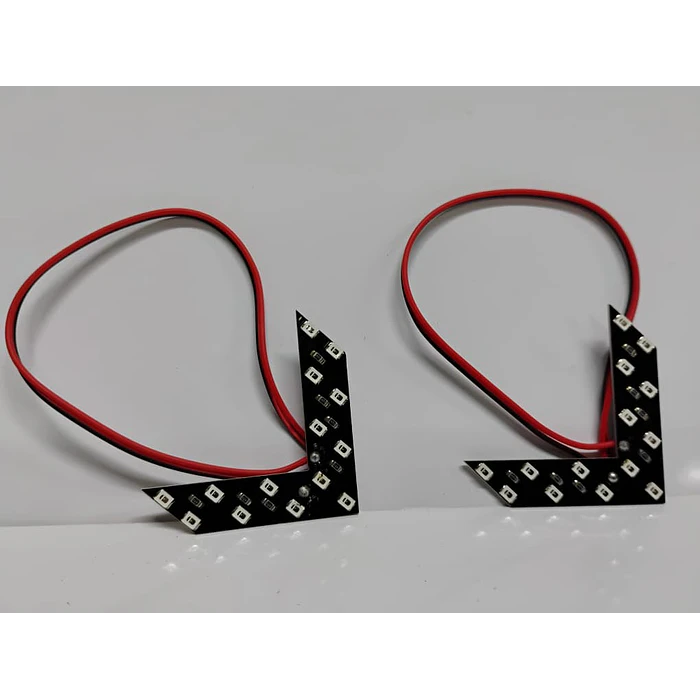 Luz Led Flecha Para Espejo Retrovisor 12V 14 SMD Universal 10