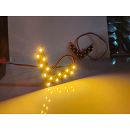 Luz Led Flecha Para Espejo Retrovisor 12V 14 SMD Universal