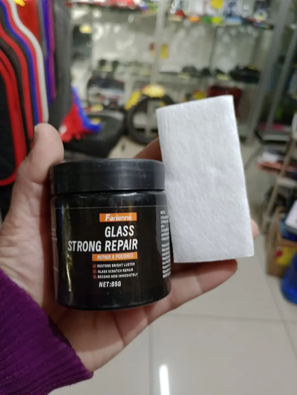 Ofertazo polvo de óxido de cerio profesional 85g 9