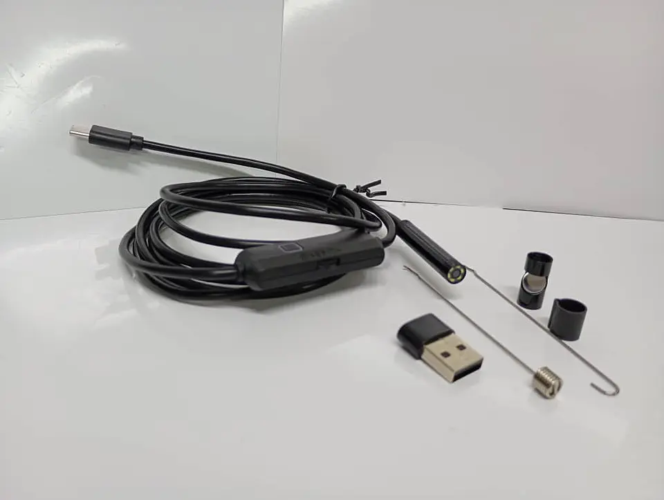 CÁMARA ENDOSCÓPICA USB TIPO C 7MM – 2 METROS 8