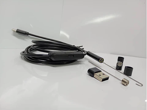 CÁMARA ENDOSCÓPICA USB TIPO C 7MM – 2 METROS