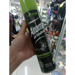 Aromatizante de autos en Spray aroma limón removedor de olores 320ml
