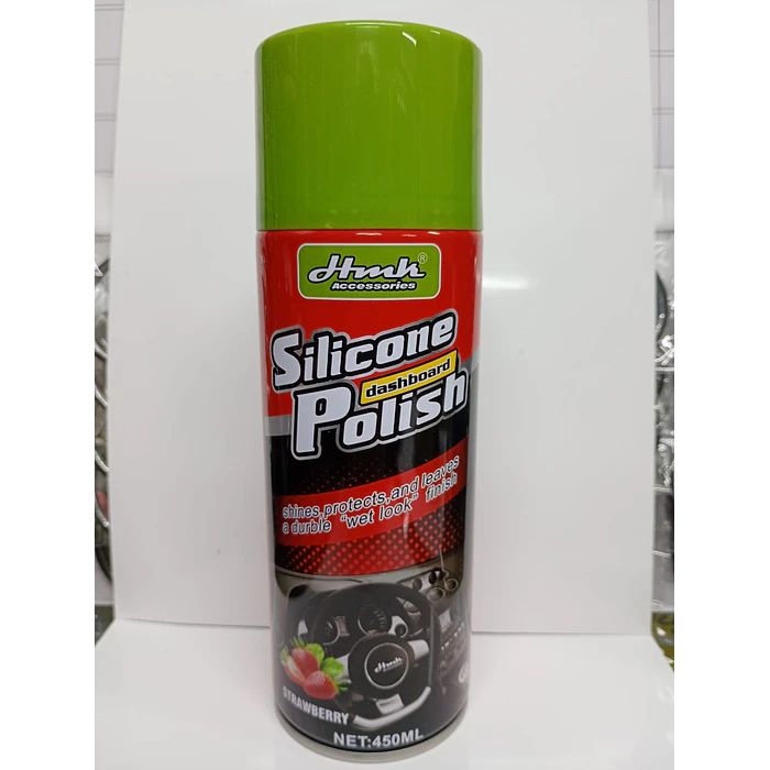 Silicona renovador de plásticos cuero y vinilo para interior de autos 450ml frutilla 5