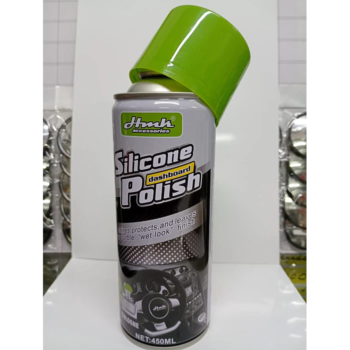 Silicona renovador de plásticos cuero y vinilo para interior de autos perfume 450ml  1