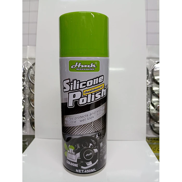 Silicona renovador de plásticos cuero y vinilo para interior de autos perfume 450ml  7
