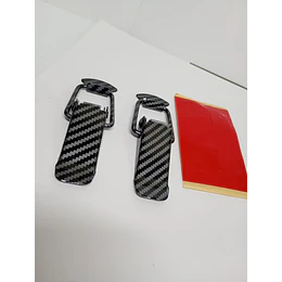 Par de clip X2 ganchos sujetadores de parachoques 9cm* 2.5cm