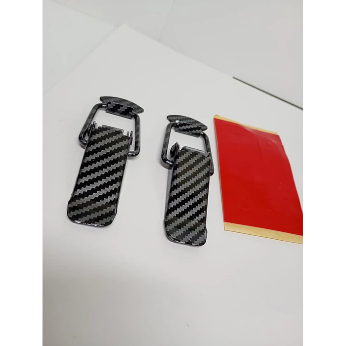 Par de clip X2 ganchos sujetadores de parachoques 9cm* 2.5cm 1