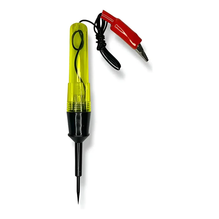 BUSCA POLO PROBADOR DE CORRIENTE AUTOMOTRIZ CON LUZ 6–24V 2
