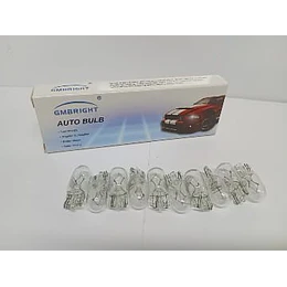 Caja 10 Ampolletas T10 W5W 12V 5W Halógenas de Posición y  Patente de autos