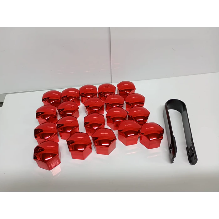 Cubierta de tuercas de neumáticos de auto decorativa exterior 17mm 6