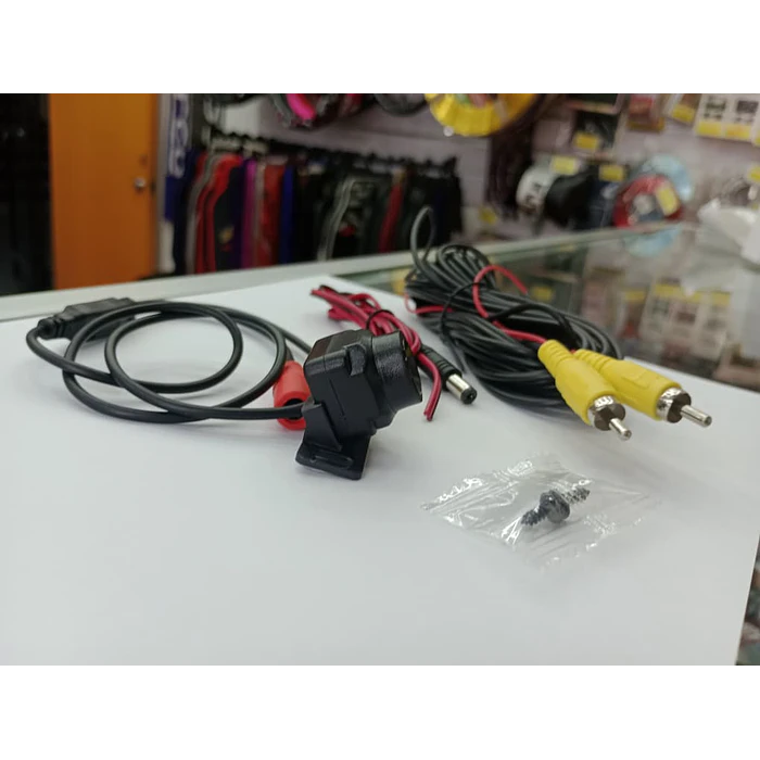 Camara de retroceso para autos 1080p 170°grados camara de respaldo de estacionamiento automático impermeable con visión nocturna antiinterferencias ajustable gran angular 2