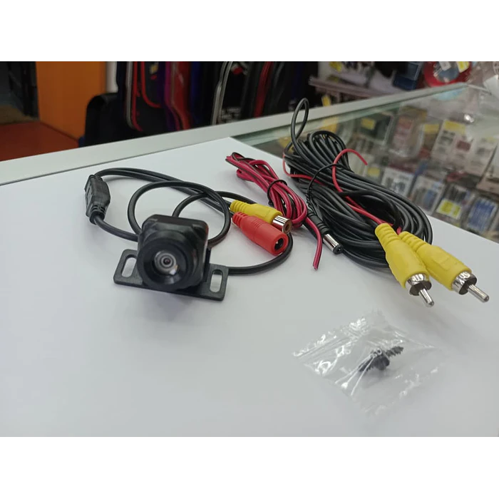 Camara de retroceso para autos 1080p 170°grados camara de respaldo de estacionamiento automático impermeable con visión nocturna antiinterferencias ajustable gran angular 4
